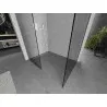 Mexen Kioto Duschwand Walk-in 180 x 85 cm, transparent, weiß - 800-180-202-20-00-085