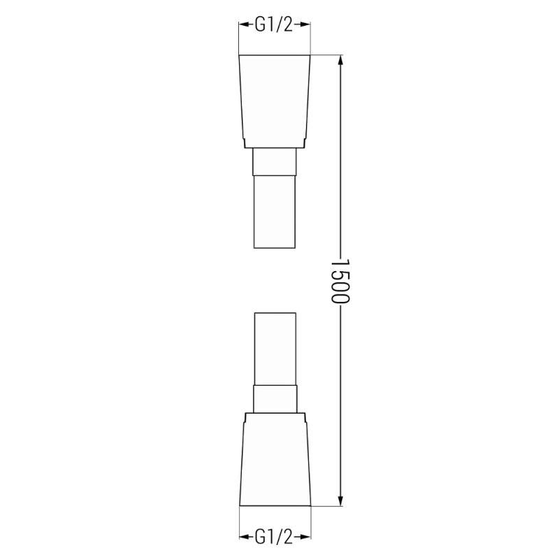 Mexen Cube DR02 conjunto de baño-ducha empotrado con rociador de 25 cm, cromo - 77503DR0225-00