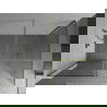 Mexen Kioto douchewand Walk-in 105 x 100 cm, transparant, goudkleurig - 800-105-202-50-00-100