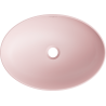 Mexen Cornelia lavabo sobre encimera 50 x 37 cm, rosa mate - 21885044