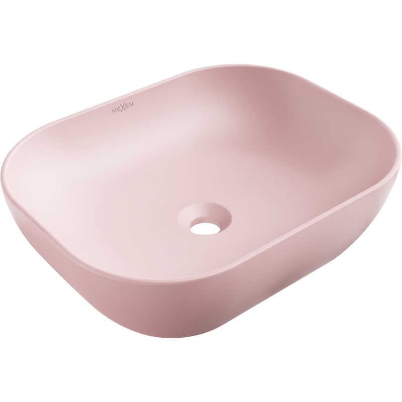 Mexen Rosa pealt paigaldatav kraanikauss 50 x 40 cm, roosa matt - 21095044