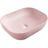Mexen Rosa opbouw wasbak 50 x 40 cm, roze mat - 21095044