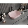 Mexen Rosa opzetwastafel 50 x 40 cm, roze mat - 21095044