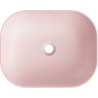Mexen Rosa Aufsatzwaschbecken 50 x 40 cm, rosa matt - 21095044