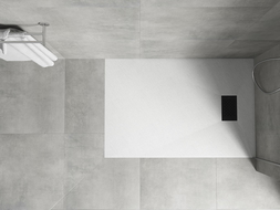 Mexen Hugo cubierta de desagüe para plato de ducha, negro - 42910070