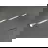 Mexen Kioto-R Duschwand Rund Walk-in 120 x 200 cm, transparent 8 mm, weiß - 800-120-101-20-06