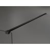 Mexen Kioto Walk-in Shower Screen 100 x 200 cm, Transparent 8 mm, Black - 800-100-101-70-00