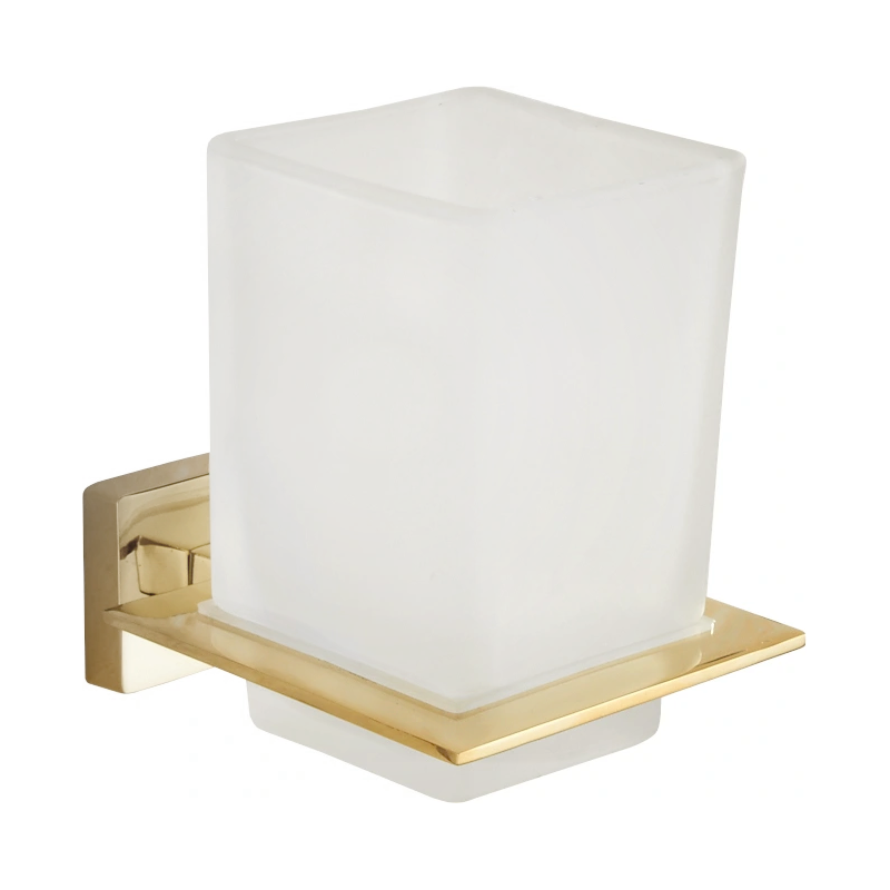 Mexen Arno soporte para cepillos de dientes, dorado - 7020738-50