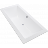 Mexen Cube Rectangular Bathtub 170 x 75 cm, White - 55051707500