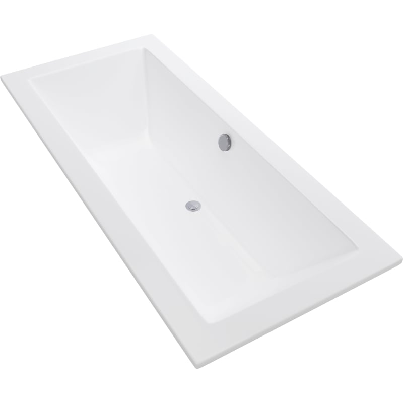 Mexen Cube rectangular bathtub 170 x 80 cm, white - 55051708000