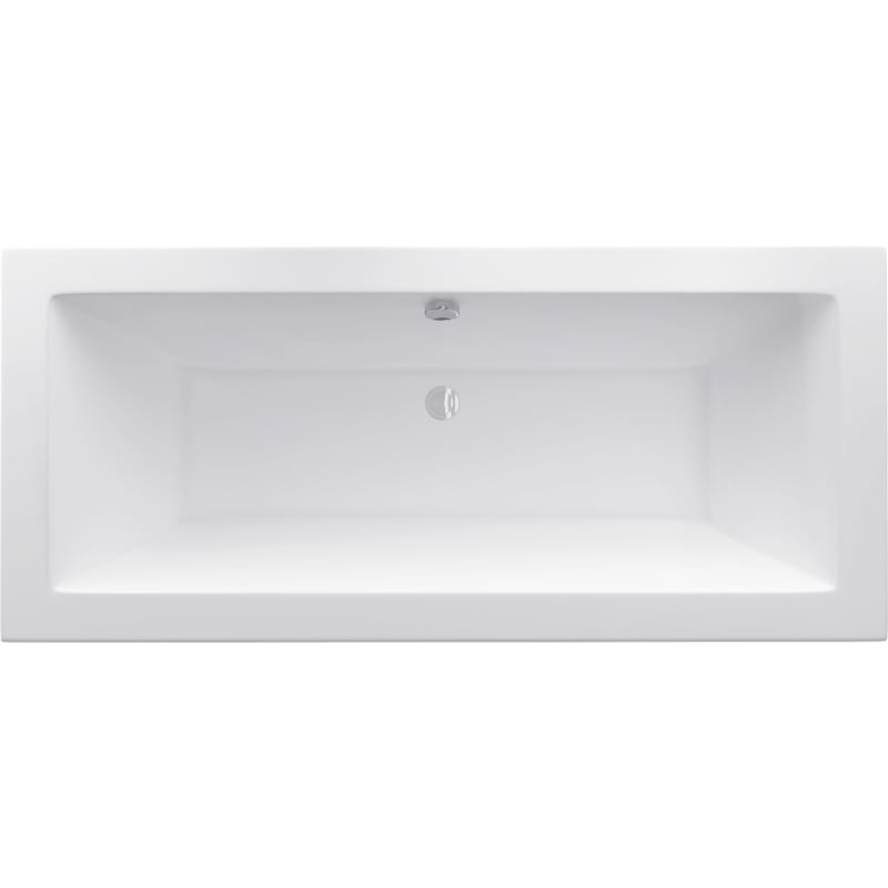 Mexen Cube rectangular bathtub 170 x 80 cm, white - 55051708000