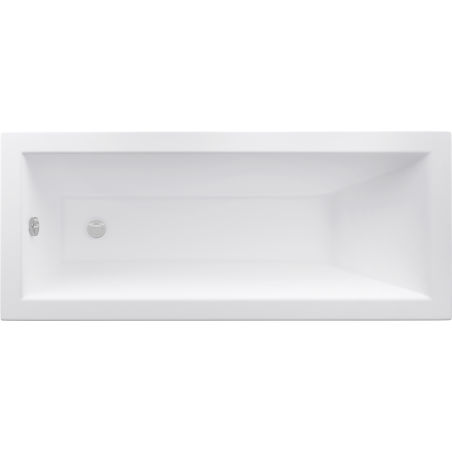 Mexen Cubik ristkülikukujuline vann 160 x 70 cm, valge - 55031607000