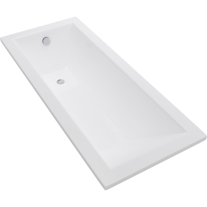 Mexen Cubik ristkülikukujuline vann 160 x 70 cm, valge - 55031607000