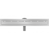 Mexen Flat 360° M03 canalisation linéaire pivotante 70 cm, inox - 1022070-40