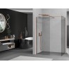 Mexen Kioto dušisein Walk-in 135 x 70 cm, läbipaistev, roosakuldne - 800-135-202-60-00-070