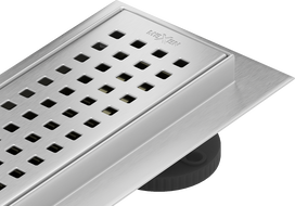 Mexen Flat 360° M08 360° Rotating Linear Drain 50 cm, Inox - 1025050-40