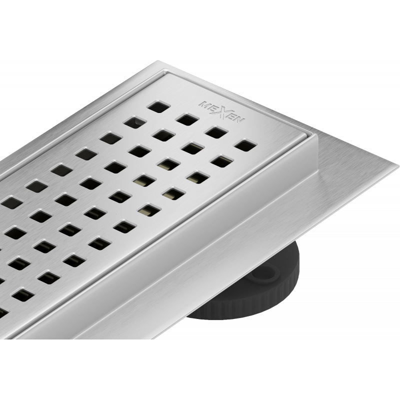Mexen Flat 360° M08 caniveau linéaire rotatif 60 cm, inox - 1025060-40