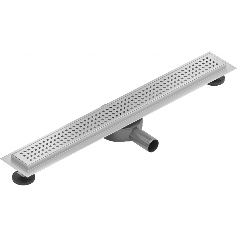 Mexen Flat 360° M08 roterbar linjär golvbrunn 60 cm, rostfritt stål - 1025060-40