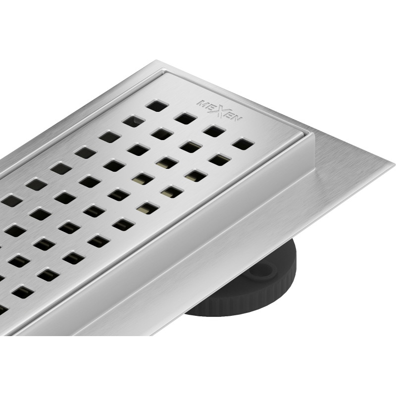 Mexen Flat 360° M08 odpływ liniowy obrotowy 90 cm, inox - 1025090-40