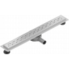 Mexen Flat 360° M12 canalisation linéaire rotative 60 cm, inox - 1021060-40