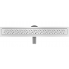 Mexen Flat 360° M12 canalisation linéaire rotative 60 cm, inox - 1021060-40