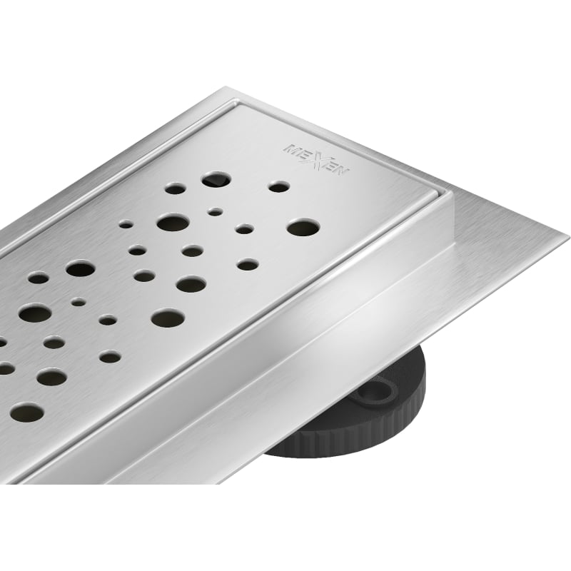 Mexen Flat 360° M12 odpływ liniowy obrotowy 90 cm, inox - 1021090-40