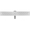 Mexen Flat 360° M12 grille de sol linéaire rotative 100 cm, inox - 1021100-40