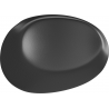 Mexen M07 Bade-Nackenstütze, schwarz - 55007-70