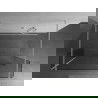 Mexen Kioto vrijstaande douchewand 140 x 30 x 30 cm, transparant, wit - 800-140-030-222-20-00-030