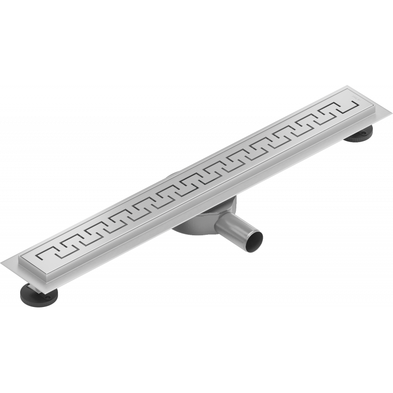 Mexen Flat 360° M15 siphon linéaire pivotant 70 cm, inox - 1024070-40