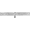 Mexen Flat 360° M15 linearer Drehablauf 90 cm, Inox - 1024090-40