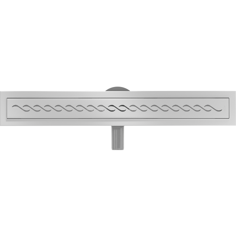 Mexen Flat 360° M18 caniveau linéaire pivotant 50 cm, inox - 1023050-40