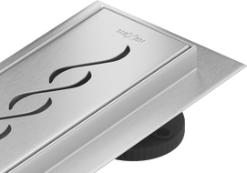 Mexen Flat 360° M18 desagüe lineal giratorio 50 cm, inox - 1023050-40