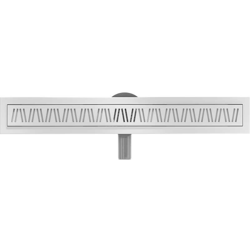 Mexen Flat 360° M22 50 cm Rotating Linear Drain, Inox - 1029050-40