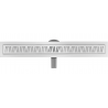 Mexen Flat 360° M22 roterende lineaire afvoer 50 cm, inox - 1029050-40