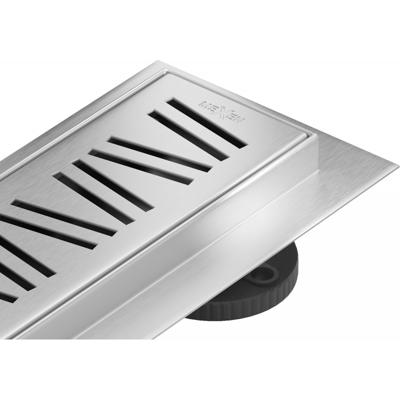 Mexen Flat 360° M22 écoulement linéaire rotatif 70 cm, inox - 1029070-40