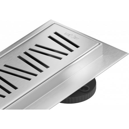 Mexen Flat 360° M22 écoulement linéaire rotatif 70 cm, inox - 1029070-40