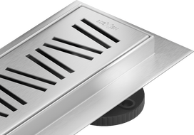 Mexen Flat 360° M22 draaibare douchegoot 70 cm, inox - 1029070-40
