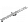 Mexen Flat 360° M22 pööratav joonkanalisatsioon 80 cm, inox - 1029080-40