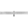 Mexen Flat 360° M22 Linien-Abfluss drehbar 100 cm, Inox - 1029100-40