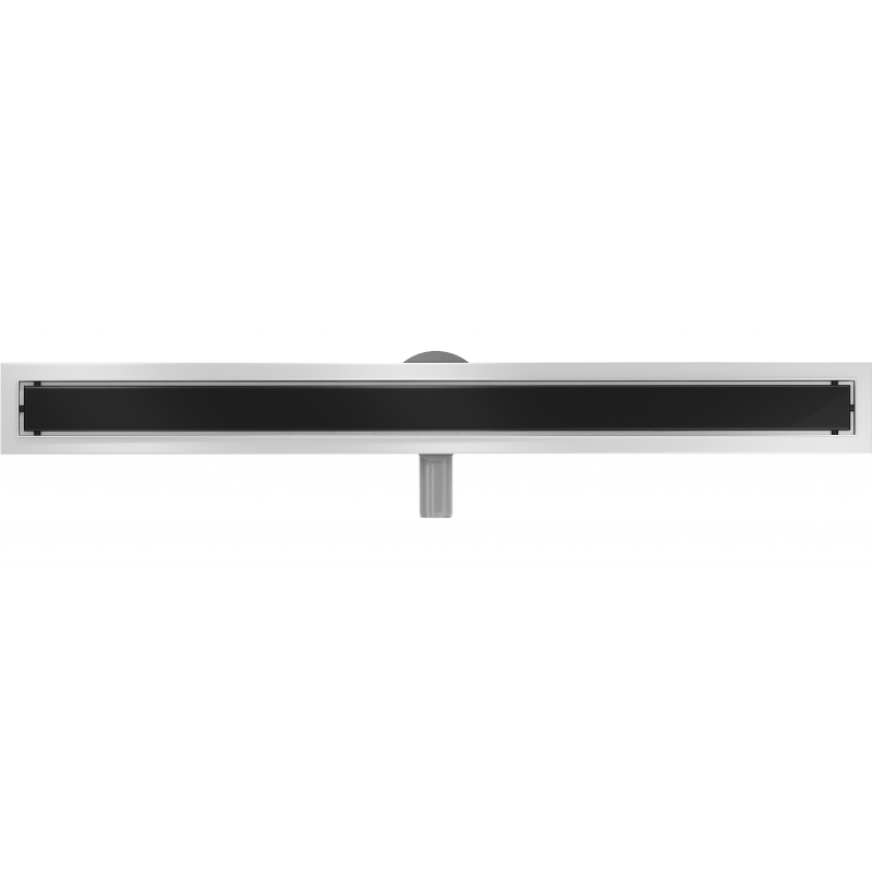 Mexen Flat 360° MGB odpływ liniowy obrotowy 90 cm, czarne szkło - 1026090-40
