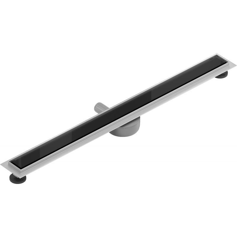 Mexen Flat 360° MGB ralo linear rotativo 90 cm, vidro preto - 1026090-40