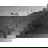 Mexen Kioto Duschwand freistehend 155 x 30 x 30 cm, transparent, gun metal - 800-155-030-222-95-00-030