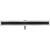 Mexen Flat 360° MGB draaibare lineaire afvoer 100 cm, zwart glas - 1026100-40