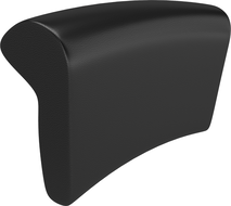 Mexen M10 reposacabezas para bañera, negro - 55010-70