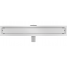 Mexen Flat 360° MGW draaibare lijnafvoer 50 cm, wit glas - 1027050-40