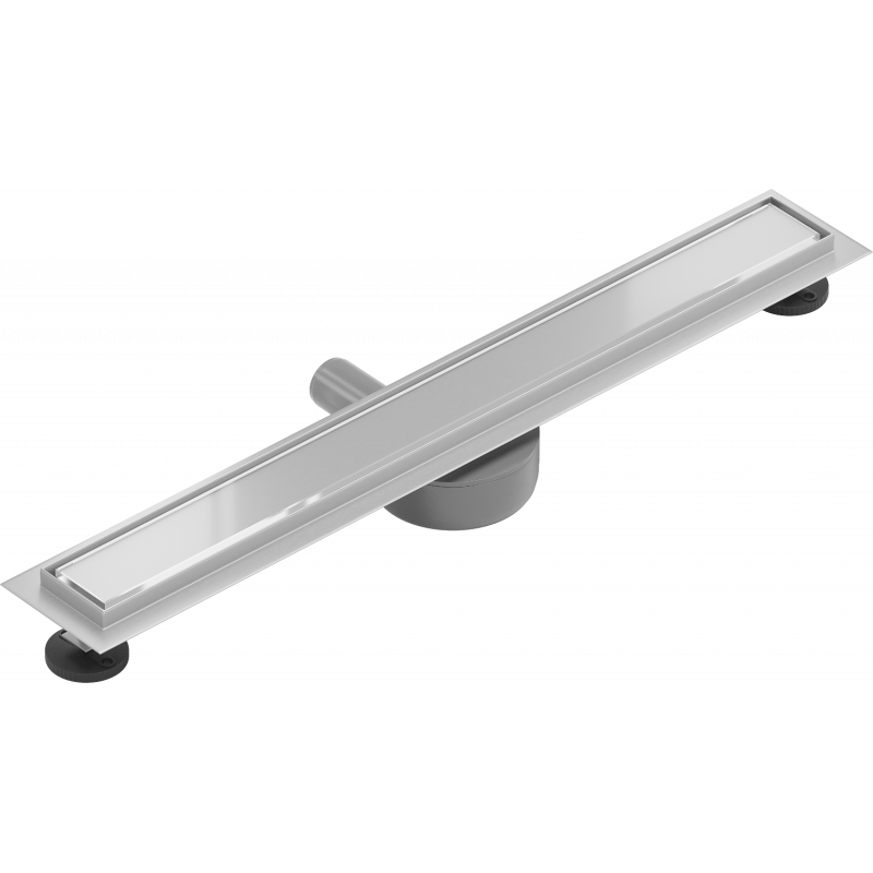 Mexen Flat 360° MGW odpływ liniowy obrotowy 70 cm, białe szkło - 1027070-40