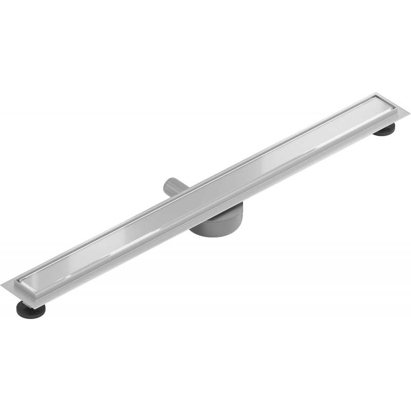 Mexen Flat 360° MGW drain linéaire rotatif 100 cm, verre blanc - 1027100-40