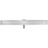 Mexen Flat 360° MGW lineaire draaigoot 100 cm, wit glas - 1027100-40