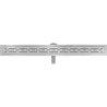 Mexen Flat 360° M01 caniveau linéaire rotatif 80 cm, inox - 1020080-40